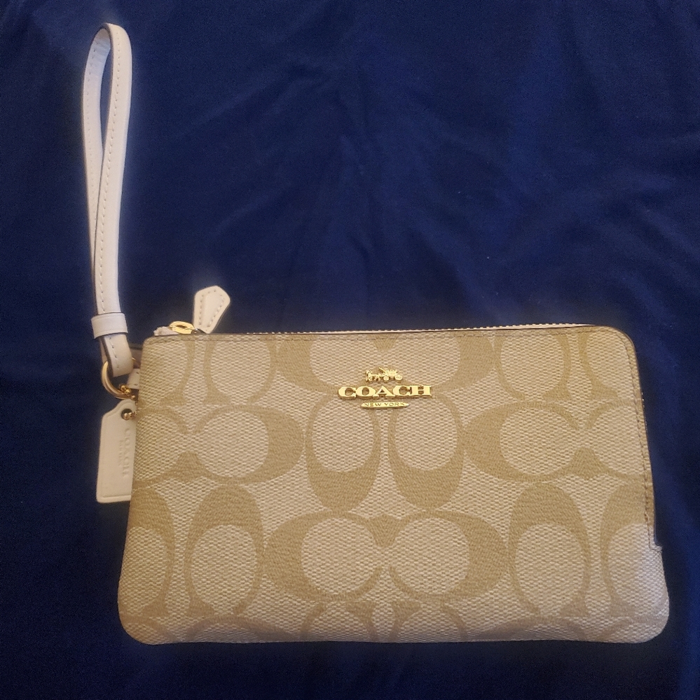Coach Double Zip wallet